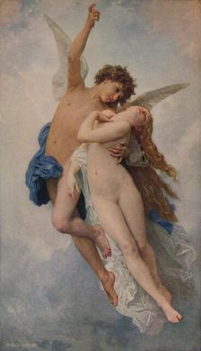 Cupid and Psyche 1889, (1938). Artist: William-Adolphe Bouguereau