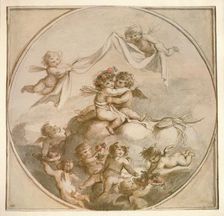 Cupid and Psyche 1903. Artist: Lady Diana Spencer