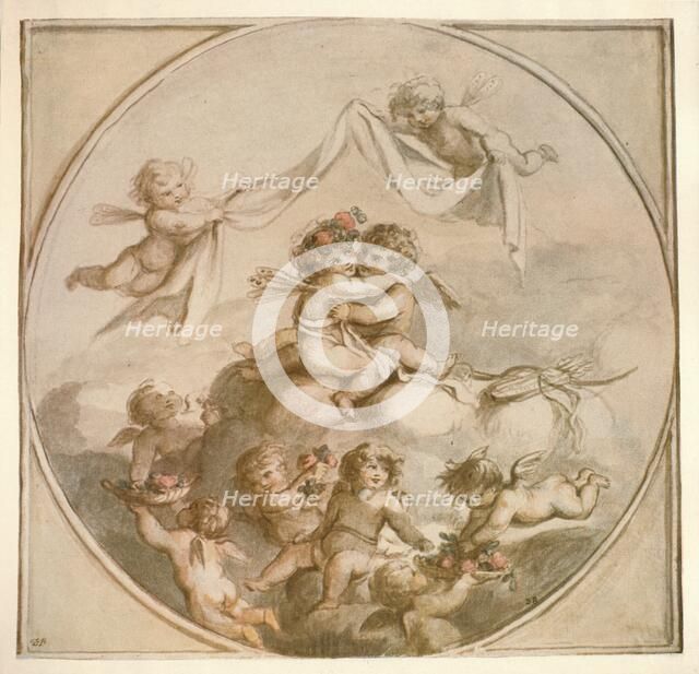 'Cupid and Psyche', 1903. Artist: Lady Diana Spencer.