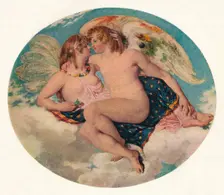 Cupid and Psyche 19th century. Artist: William Etty