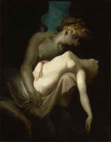Cupid and Psyche, c. 1810. Creator: Füssli (Fuseli), Johann Heinrich (1741-1825)
