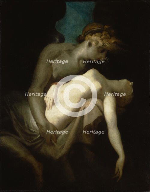 Cupid and Psyche, c. 1810. Creator: Füssli (Fuseli), Johann Heinrich (1741-1825).