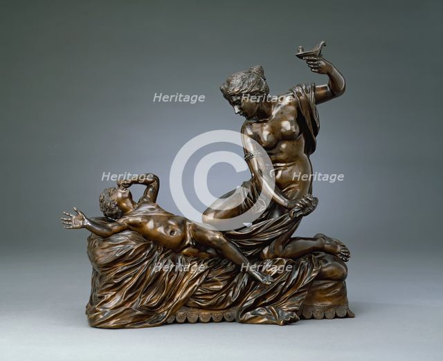 Cupid and Psyche, c.between 1710 and 1720. Creator: Giovanni Battista Foggini.
