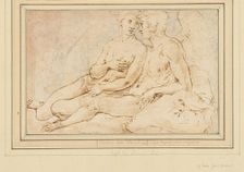 Cupid and Psyche, c.1540. Creator: Raphael (Raffaello Sanzio da Urbino), (after)