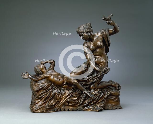 Cupid and Psyche, c.between 1710 and 1720. Creator: Giovanni Battista Foggini.