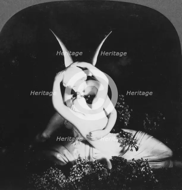 'Cupid and Psyche', late 19th century. Artist: Unknown