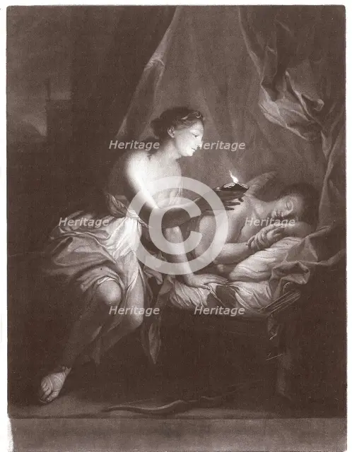 Cupid and Psyche, n.d. Creator: James McArdell.