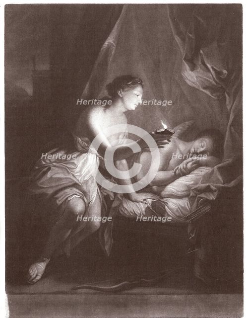 Cupid and Psyche, n.d. Creator: James McArdell.