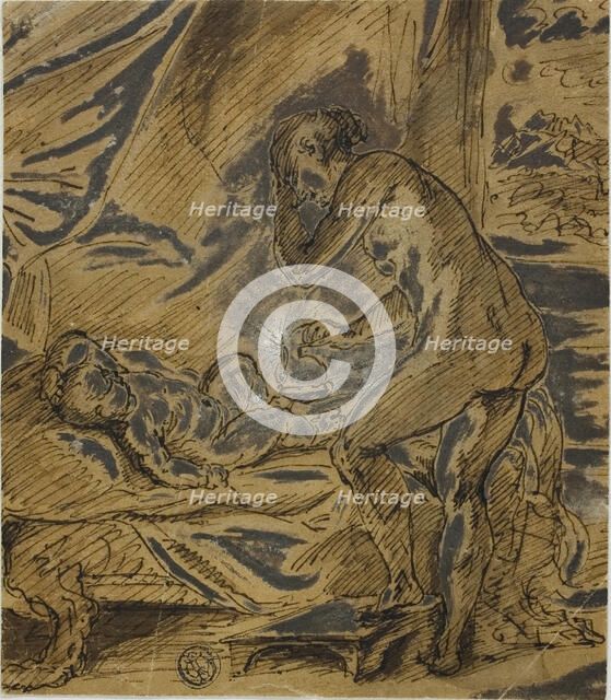 Cupid and Psyche, n.d. Creator: Anthoni Schoonjans.