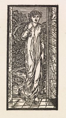 Cupid and Psyche - Psyche entering the Garden of Cupid's Palace, 1880. Creator: GF Campfield