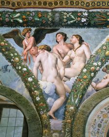 Cupid and the Three Graces , 1517-1518. Creator: Raphael (Raffaello Sanzio da Urbino) (1483-1520)