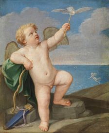 Cupid, between 1637 and 1638. Creator: Guido Reni