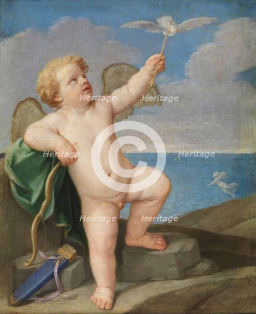 Cupid, between 1637 and 1638. Creator: Guido Reni.