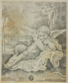 Cupid in a Landscape, after 1611. Creator: Unknown