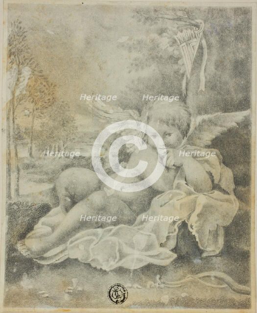 Cupid in a Landscape, after 1611. Creator: Unknown.