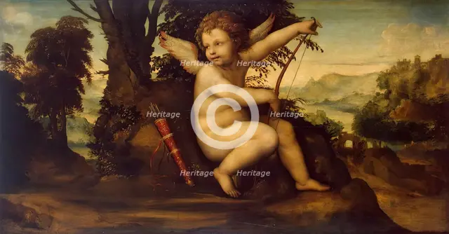 Cupid in the Landscape, 1510. Creator: Sodoma.
