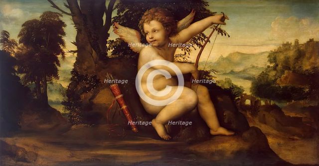 Cupid in the Landscape, 1510. Creator: Sodoma.
