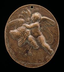 Cupid on a Swan. Creator: Giovanni Bernardi