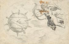 Cupid Shooting Arrows at the World Globe, 1608 or shortly before (?). Creator: Attributed to Otto van Veen