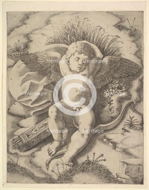 Cupid Sleeping, 16th century. Creator: Unknown.