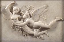 Cupid pursuing Psyche, before 1843. Creator: John Gibson
