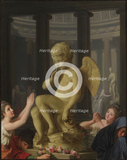 Cupid's worship, 1787. Creator: Alexander Roslin.