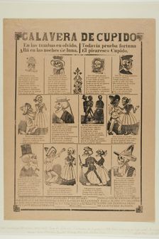 Cupid's Calavera, n.d. Creator: José Guadalupe Posada