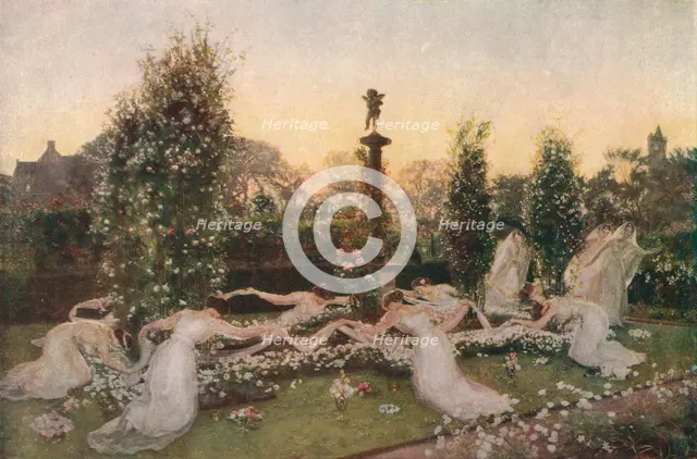 'Cupid's Garden', c1900, (1912). Artist: John Henry Lorimer.