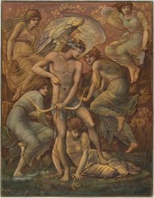 Cupid's Hunting Fields, 1885. Creator: Sir Edward Coley Burne-Jones