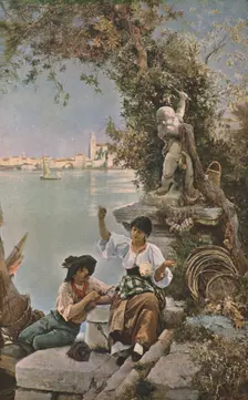 Cupid's Spell 1885, (c1930). Creator: Henry Woods