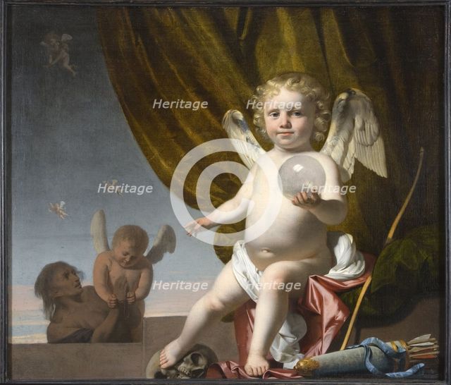 Cupid with a Glass Globe, c. 1657–1658.