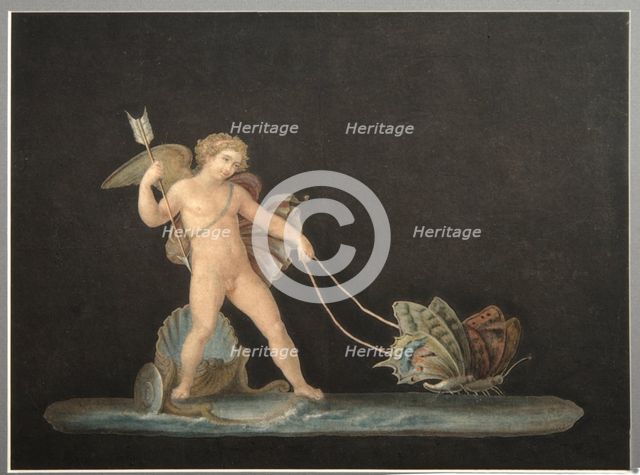 Cupid with Butterflies. Artist: Anonymous  