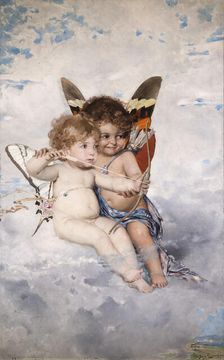 Cupids, 1881. Creator: Kronberg, Julius (1850-1921)