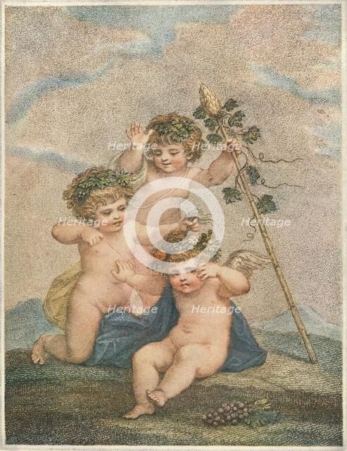 'Cupids', 1903. Artist: Francesco Bartolozzi.