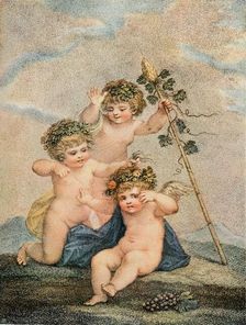 Cupids c18th century. Artist: Francesco Bartolozzi