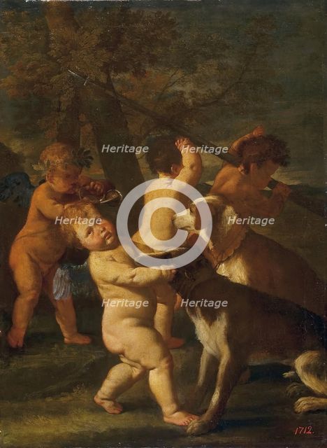 Cupids Hunting, 1630. Creator: Nicolas Poussin.