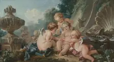 Cupids in Conspiracy, 1740s. Creator: François Boucher (French, 1703-1770)