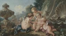 Cupids in Conspiracy, 1740s. Creator: François Boucher (French, 1703-1770)