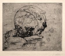Cupids Leading the World, 1881. Creator: Auguste Rodin (French, 1840-1917)