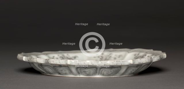 Cupstand with Floral Scrolls, 1368-1398. Creator: Unknown.