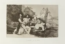Curarlos, y à otra.; Los Desastres de la Guerra, Madrid 1863. Creator: Francisco Goya