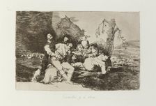 Curarlos, y à otra.; Los Desastres de la Guerra, Madrid 1863. Creator: Francisco Goya