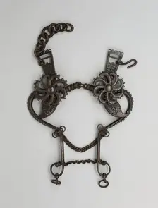 Curb Bit, Germany, 19th century. Creator: Unknown