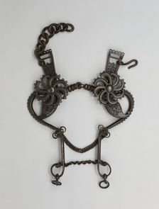Curb Bit, Germany, 19th century. Creator: Unknown