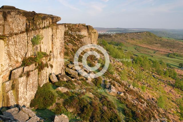 Curbar Edge, Derbyshire, 2007.  Creator: Peter Thompson.
