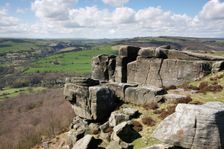 Curbar Edge, Derbyshire, 2009. Creator: Peter Thompson