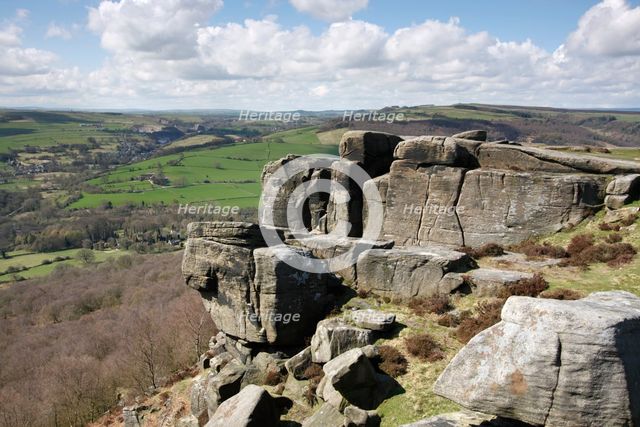 Curbar Edge, Derbyshire, 2009.  Creator: Peter Thompson.