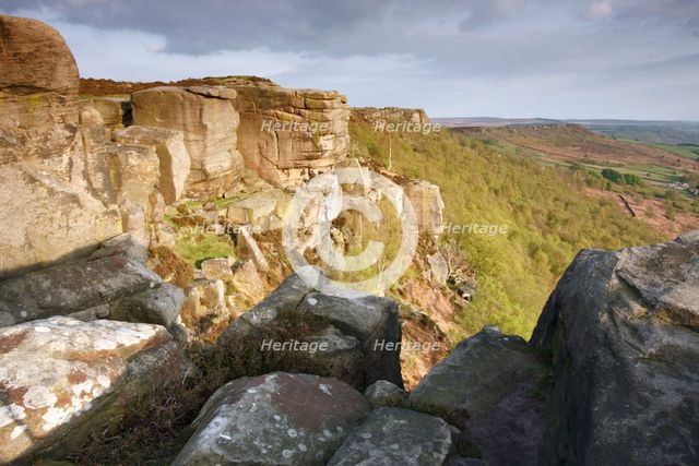 Curbar Edge, Derbyshire, 2009.  Creator: Peter Thompson.