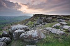 Curbar Edge, Derbyshire, 2009. Creator: Peter Thompson