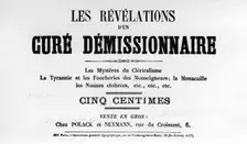 Cure Demissionnaire, from French Political posters of the Paris Commune, May 1871